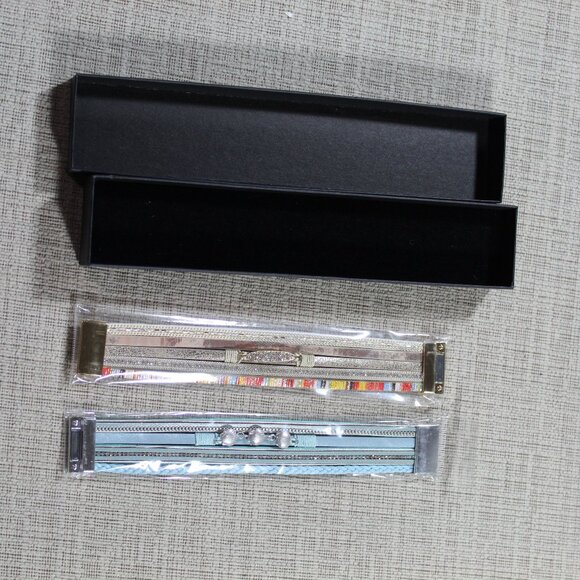 NIB Set of two Fashion Apple iWatch Compatible Bands - Picture 1 of 5